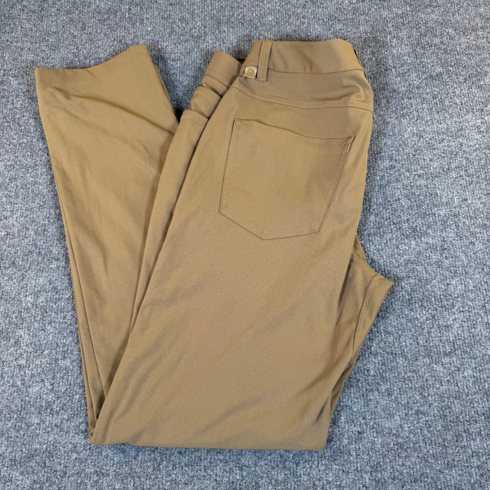 Lululemon ABC Pant Classic Fit Tan Mens Size 30 Technical Stretch 5 Pocket #3078